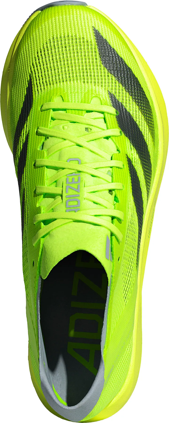 adidas Adizero Takumi Sen 10 Womens Running Shoes - Yellow Elastic Strap