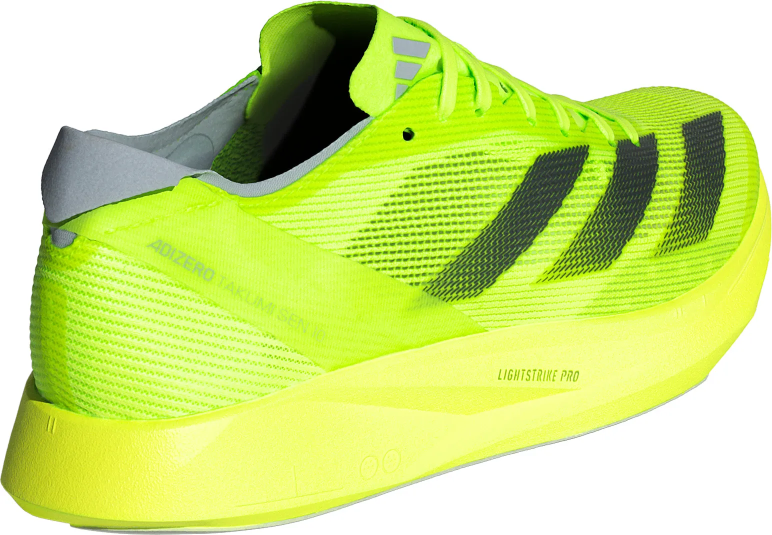 adidas Adizero Takumi Sen 10 Womens Running Shoes - Yellow Smooth Toe urban walks