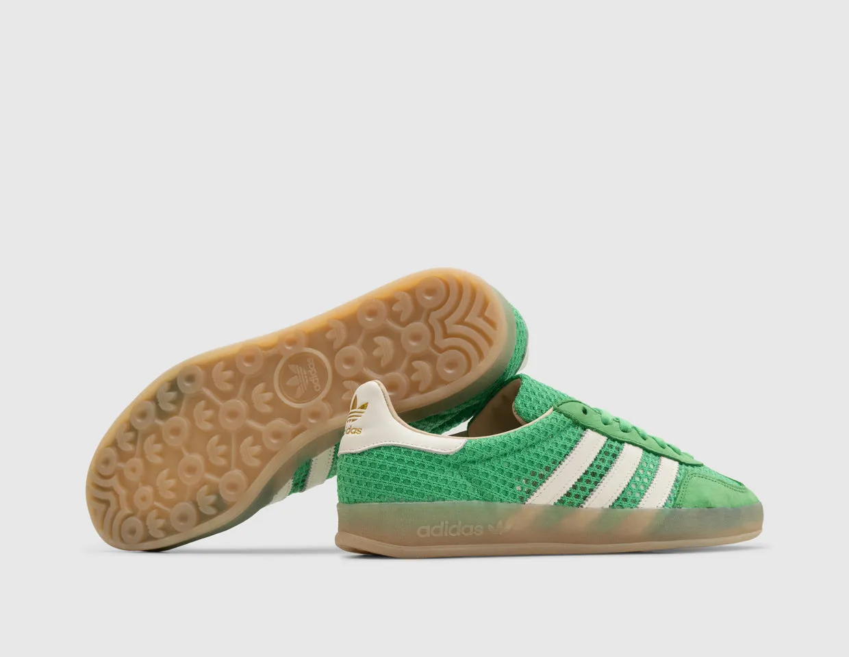 Foam Cushioning versatile - use - adaptability shoes adidas Originals Gazelle Indoor Energy Green / Off White - Magic Beige