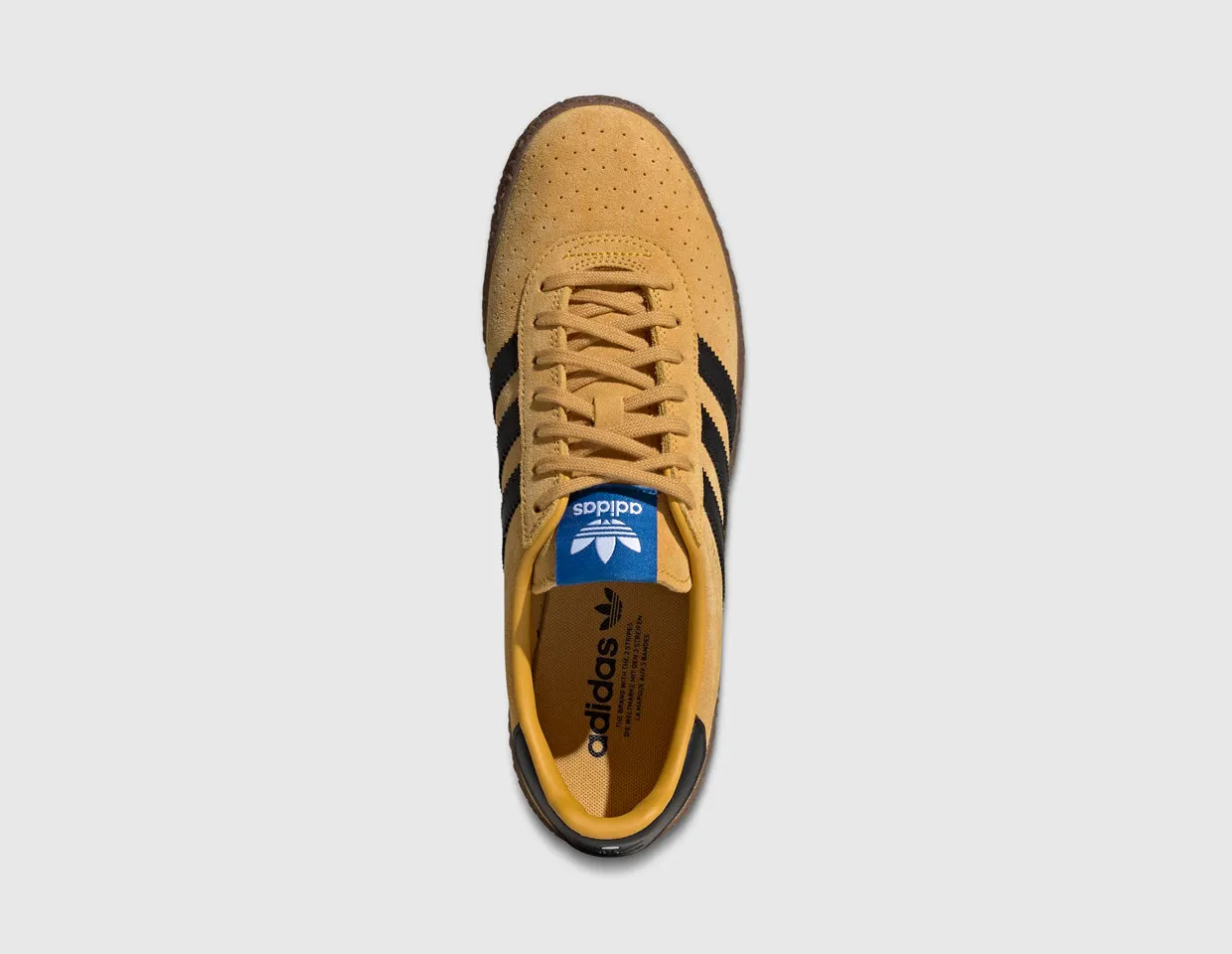 Hygroscopic Insole Arch Stability Technology adidas Originals Montreal RM Yellow / Black - Gum