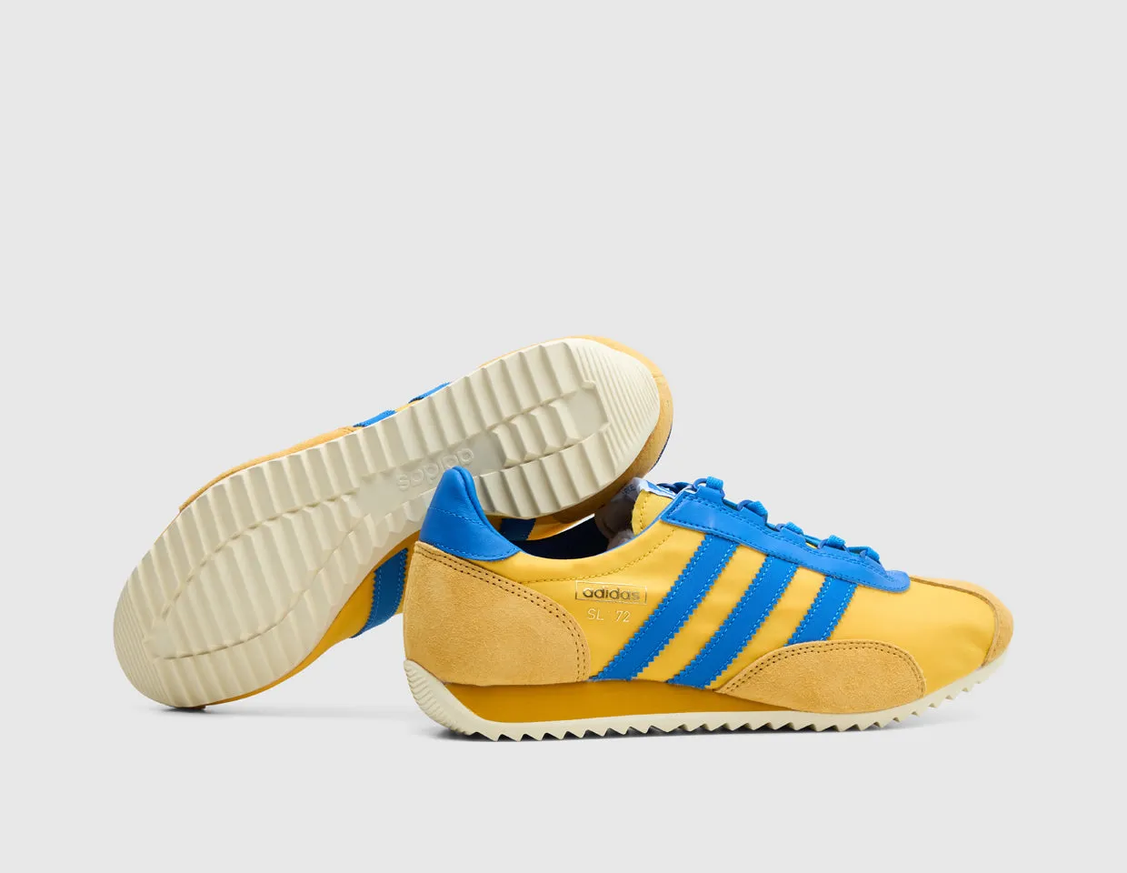adidas Originals SL 72 PT Bold Gold / Bright Royal early - morning runner shoes