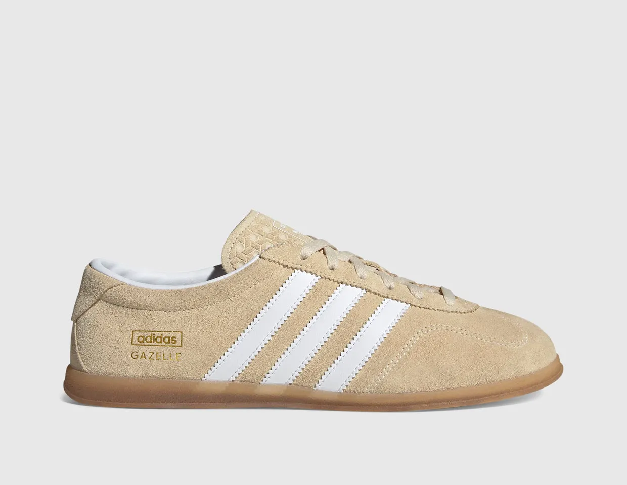 adidas Originals Women's Gazelle Lo Pro Sand Strata / Cloud White - Gum Thermo Regulating Lining