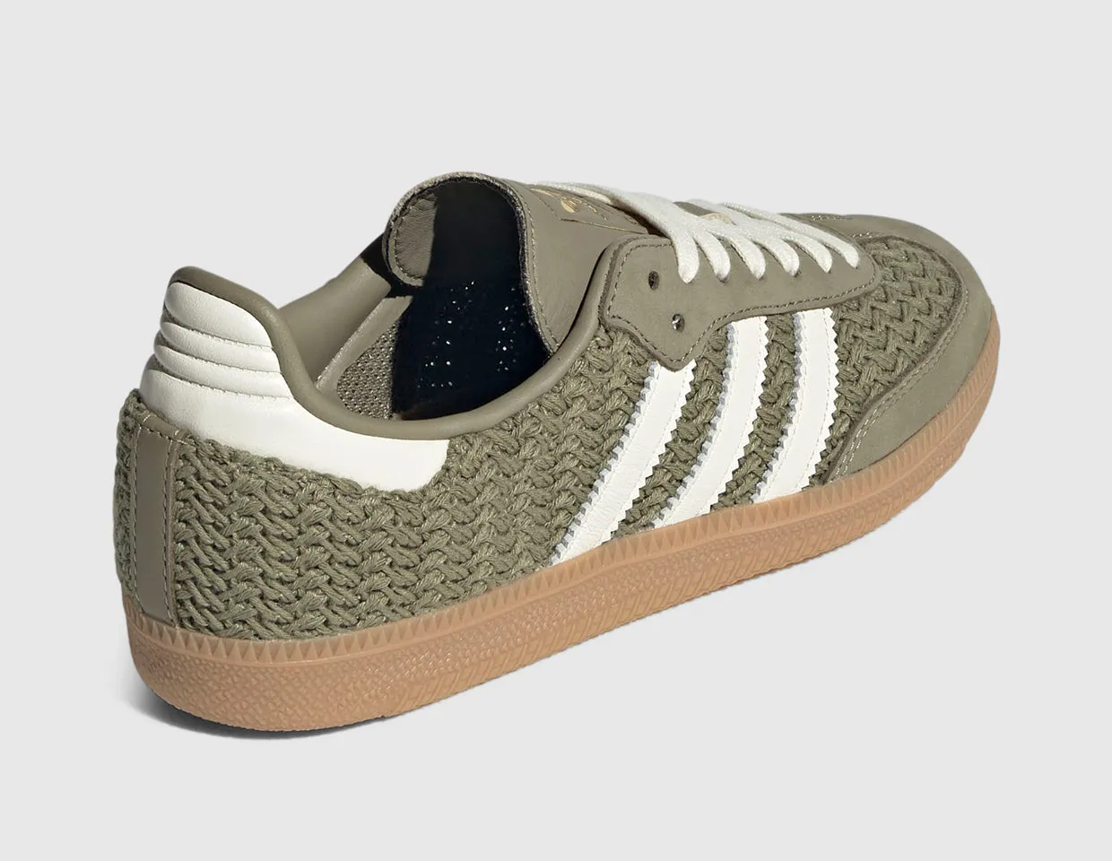 night - running shoes adidas Originals Women's Samba OG Orbit Green / Cream White - Gum