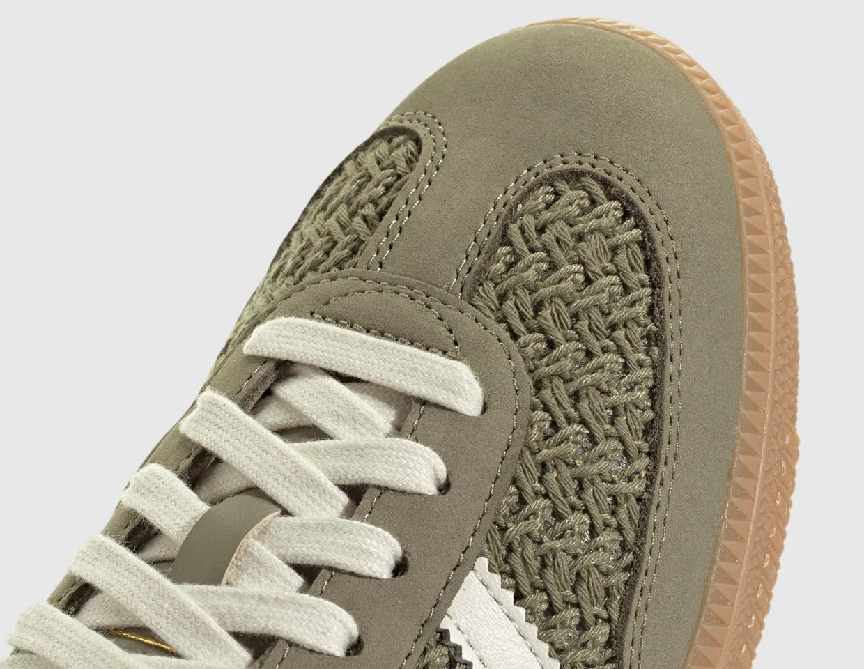 pre - designed shoe pattern adidas Originals Women's Samba OG Orbit Green / Cream White - Gum