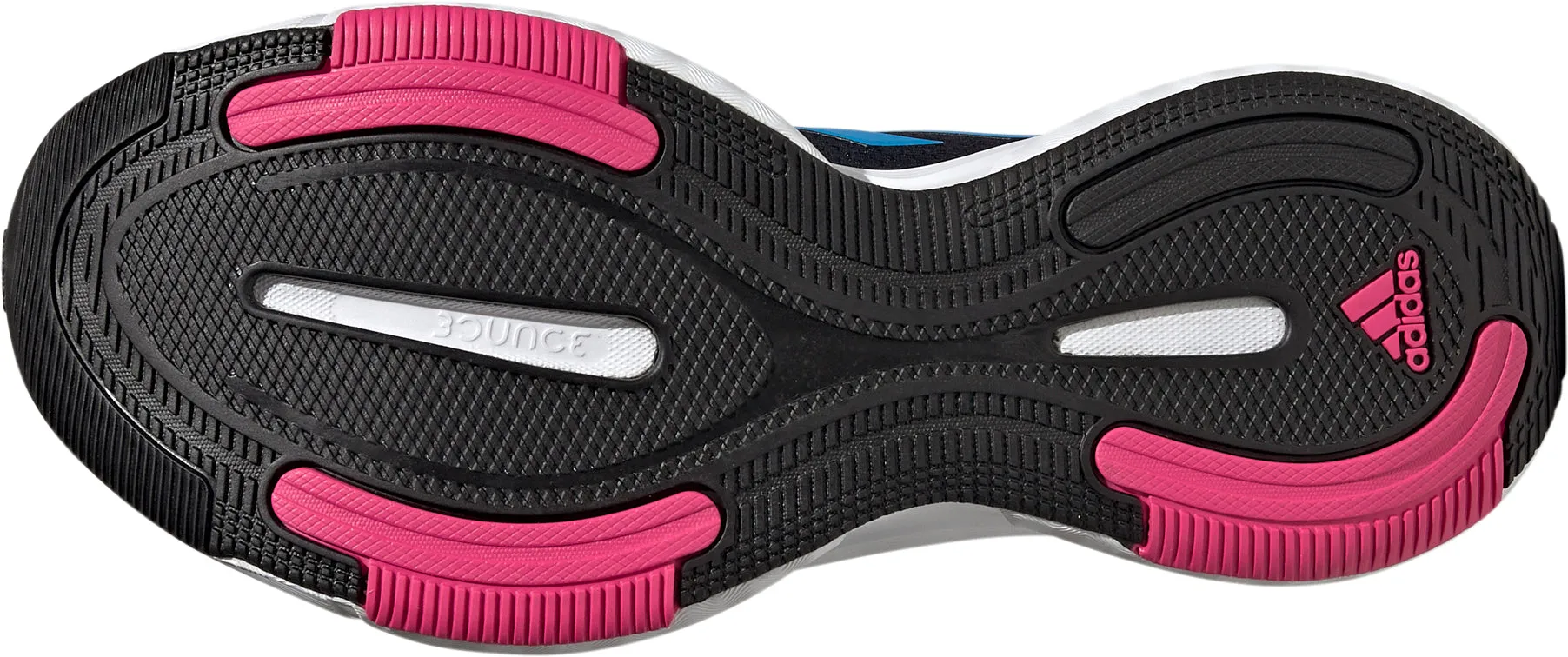 adidas Response Mens Running Shoes - Black Ergonomic Footbed