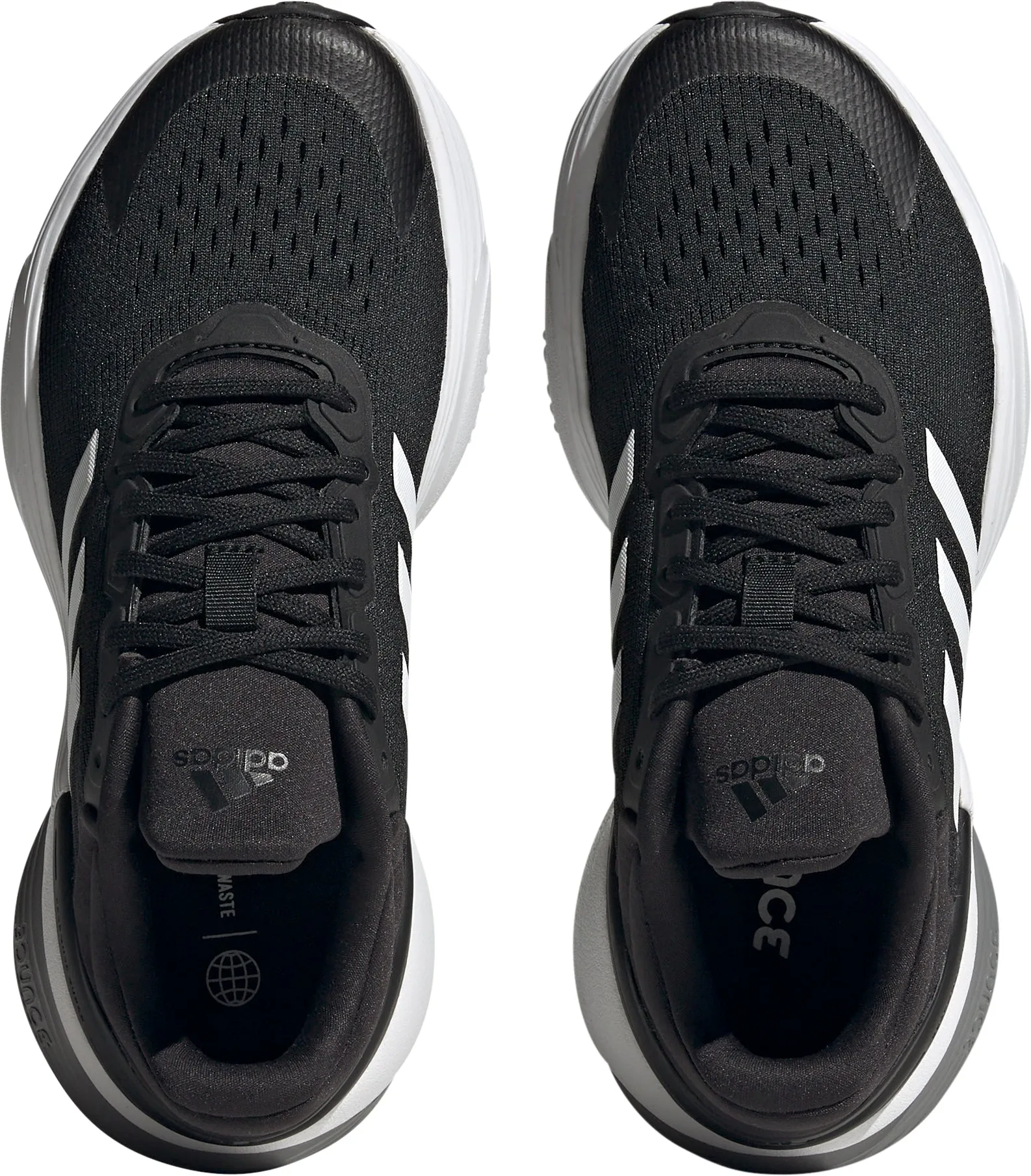 adidas Response Super 3.0 Junior Running Shoes - Black TPU sole