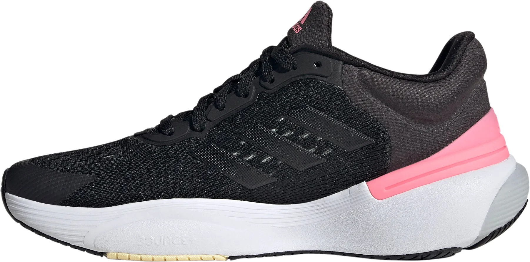 Wear resistant adidas Response Super 3.0 Womens Running Shoes - Black