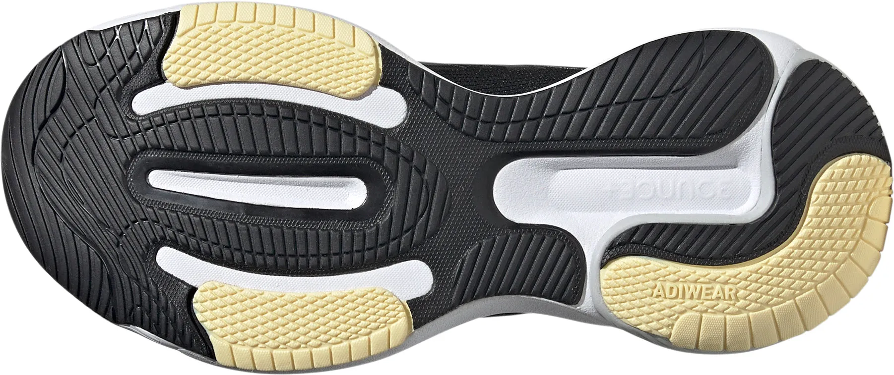 TPU Reinforcement Microperforated Vamp adidas Response Super 3.0 Womens Running Shoes - Black