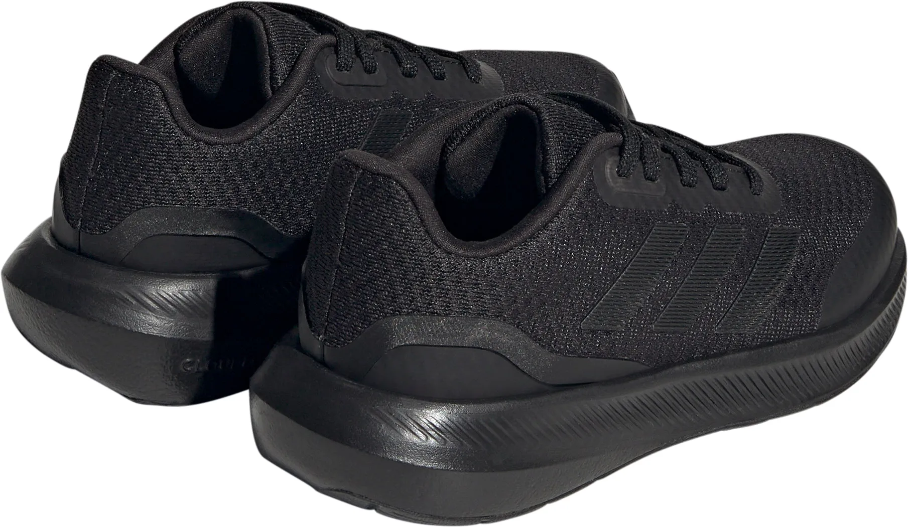 adidas Runfalcon 3.0 Junior Running Shoes - Black Climate Control Technology