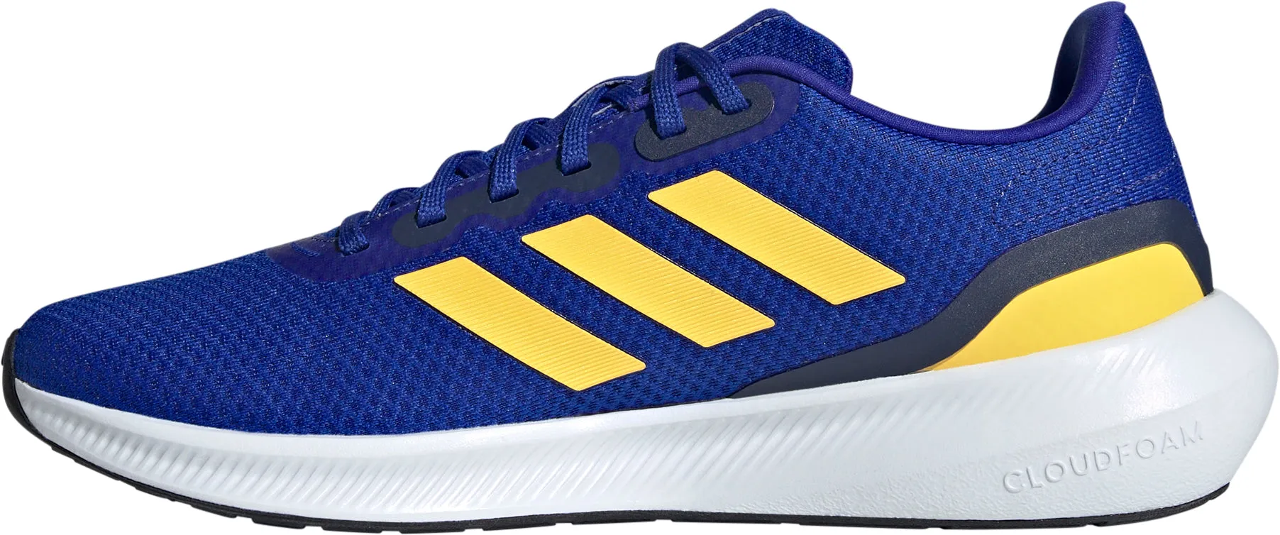 adidas Runfalcon 3.0 Mens Running Shoes - Blue Ergonomic Contour Weather Resistant Finish