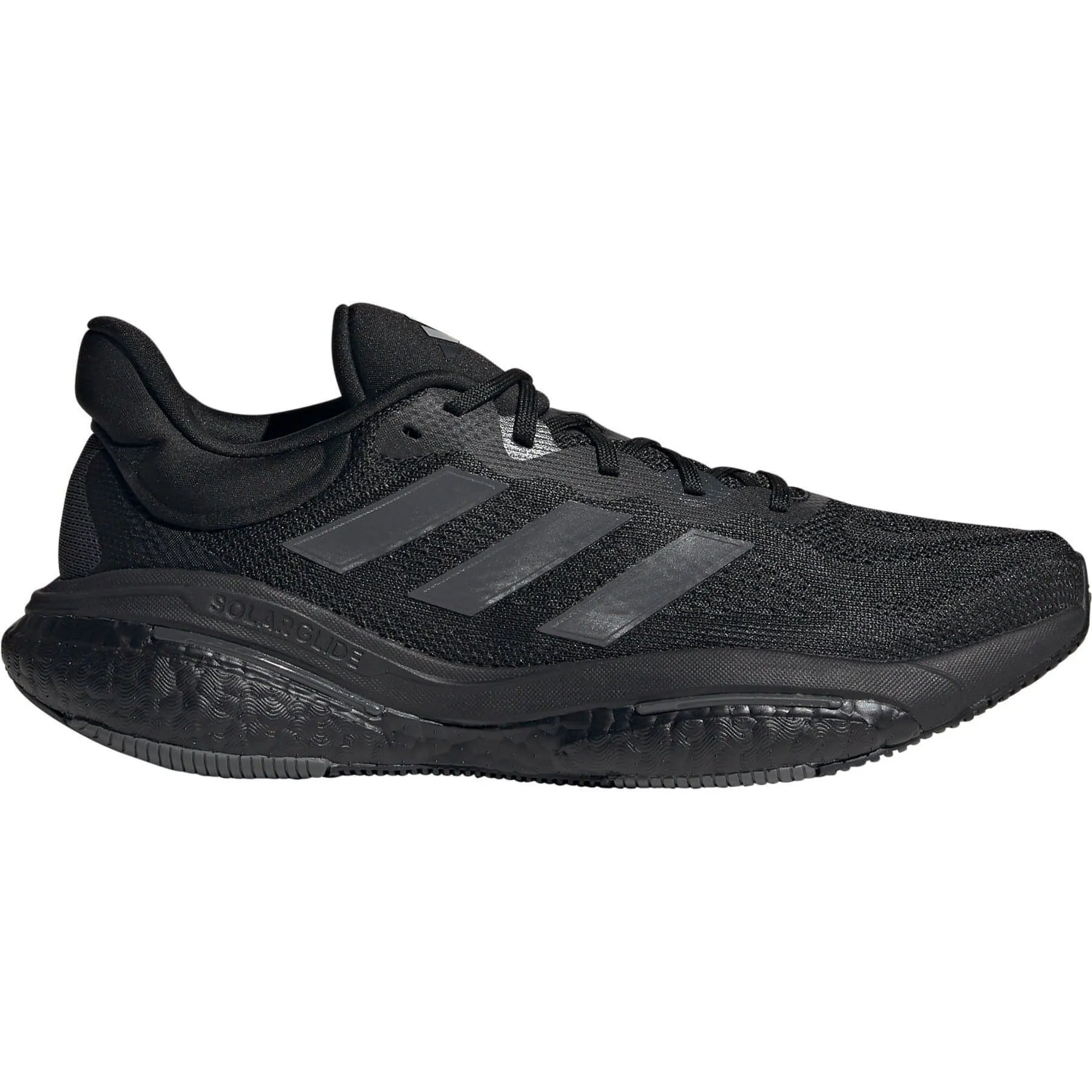 adidas SolarGlide 6 Mens Running Shoes - Black waterproof membrane