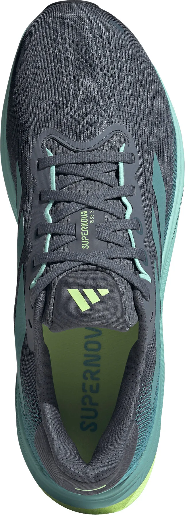 adidas Supernova Rise 2 Mens Running Shoes - Grey Action Fit
