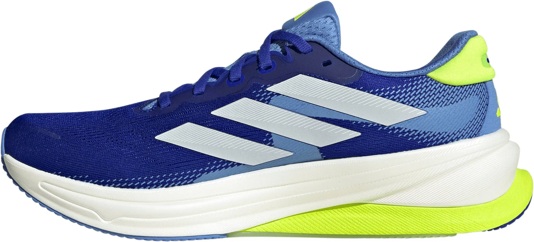 Tailored durability Responsive Footbed adidas Supernova Solution 2 Mens Running Shoes - Blue