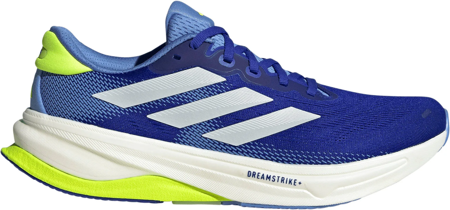 adidas Supernova Solution 2 Mens Running Shoes - Blue High impact Non Irritating Seams
