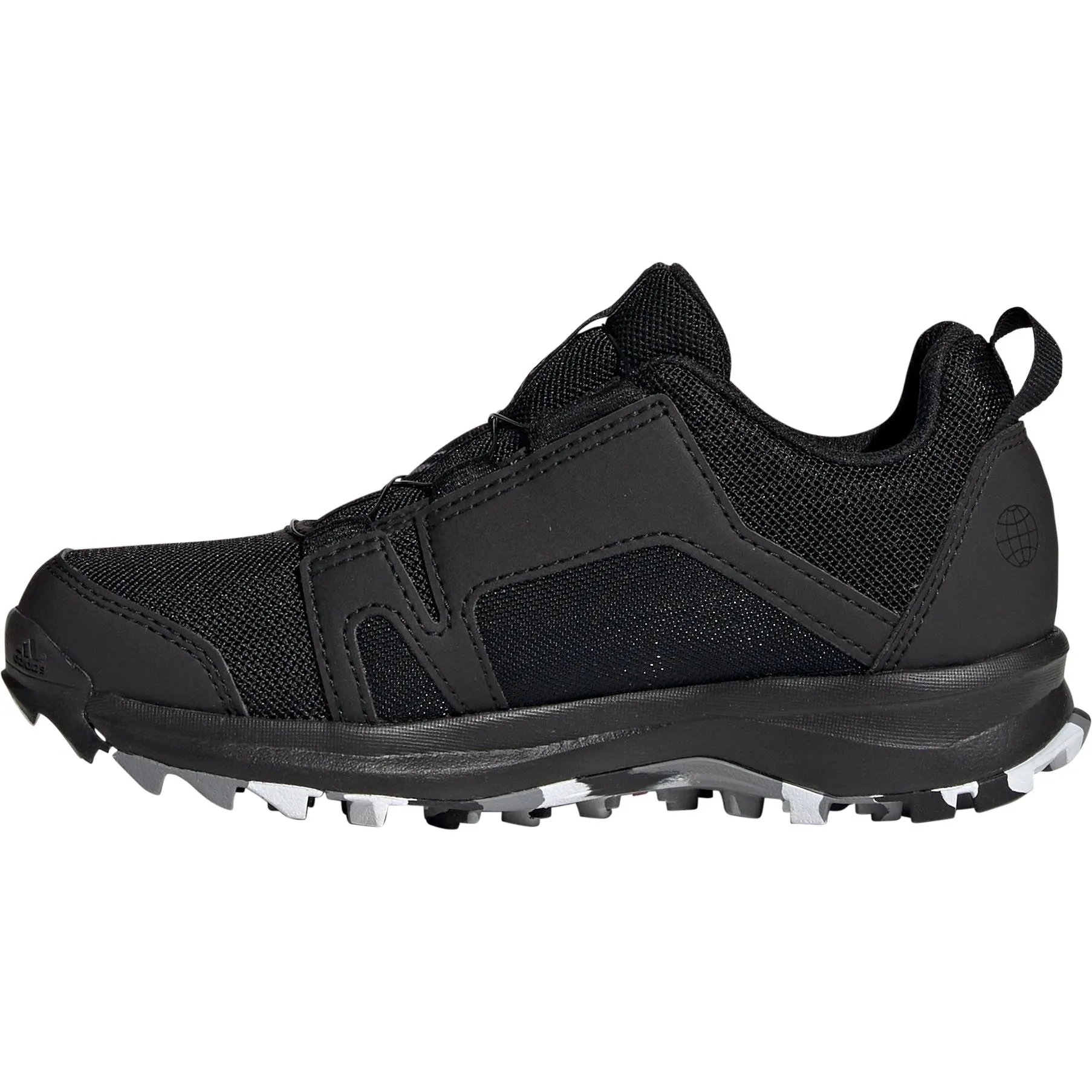 adidas Terrex Agravic BOA Junior Trail Running Shoes - Black Bounce Response Hyper Responsive