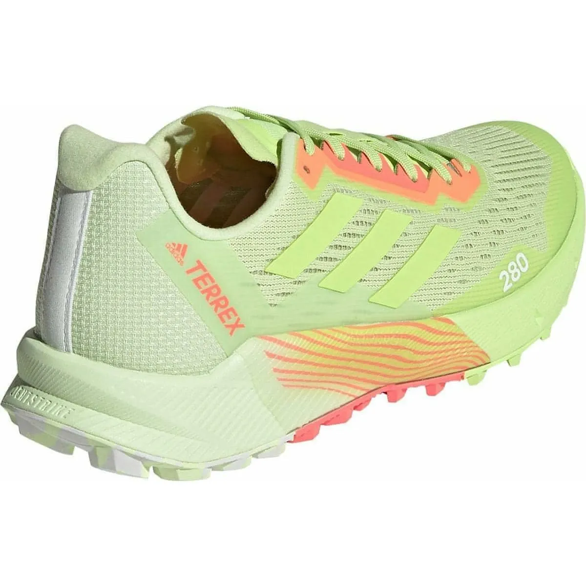 adidas Terrex Agravic Flow 2 Womens Trail Running Shoes - Yellow Casual Athletic