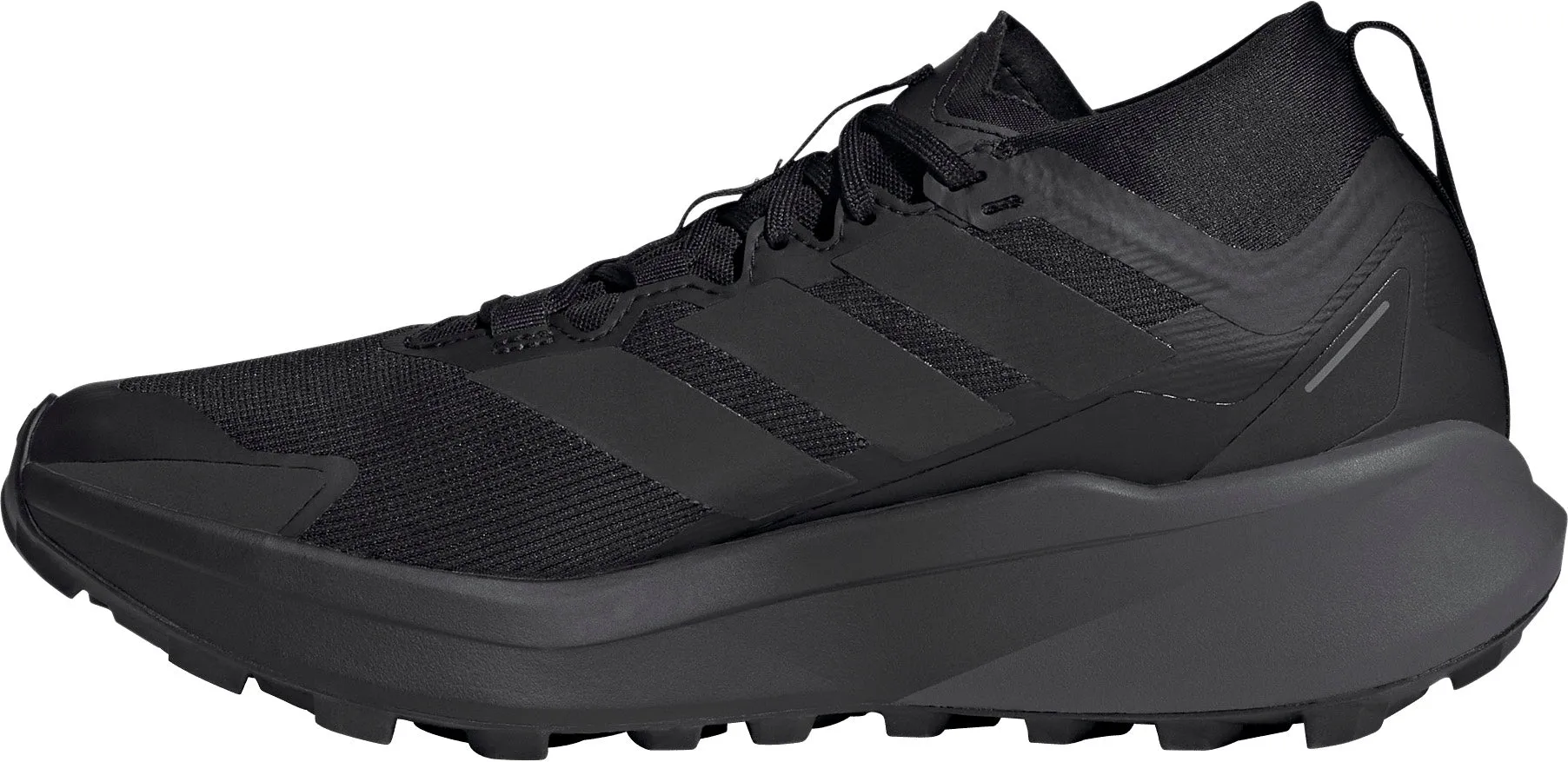 Comfort Strap adidas Terrex Agravic GORE-TEX Mens Trail Running Shoes - Black