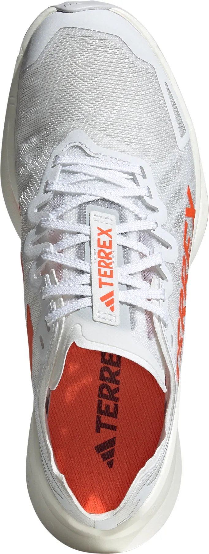 adidas Terrex Agravic Speed Ultra Mens Trail Running Shoes - White Bonded Seamless Construction