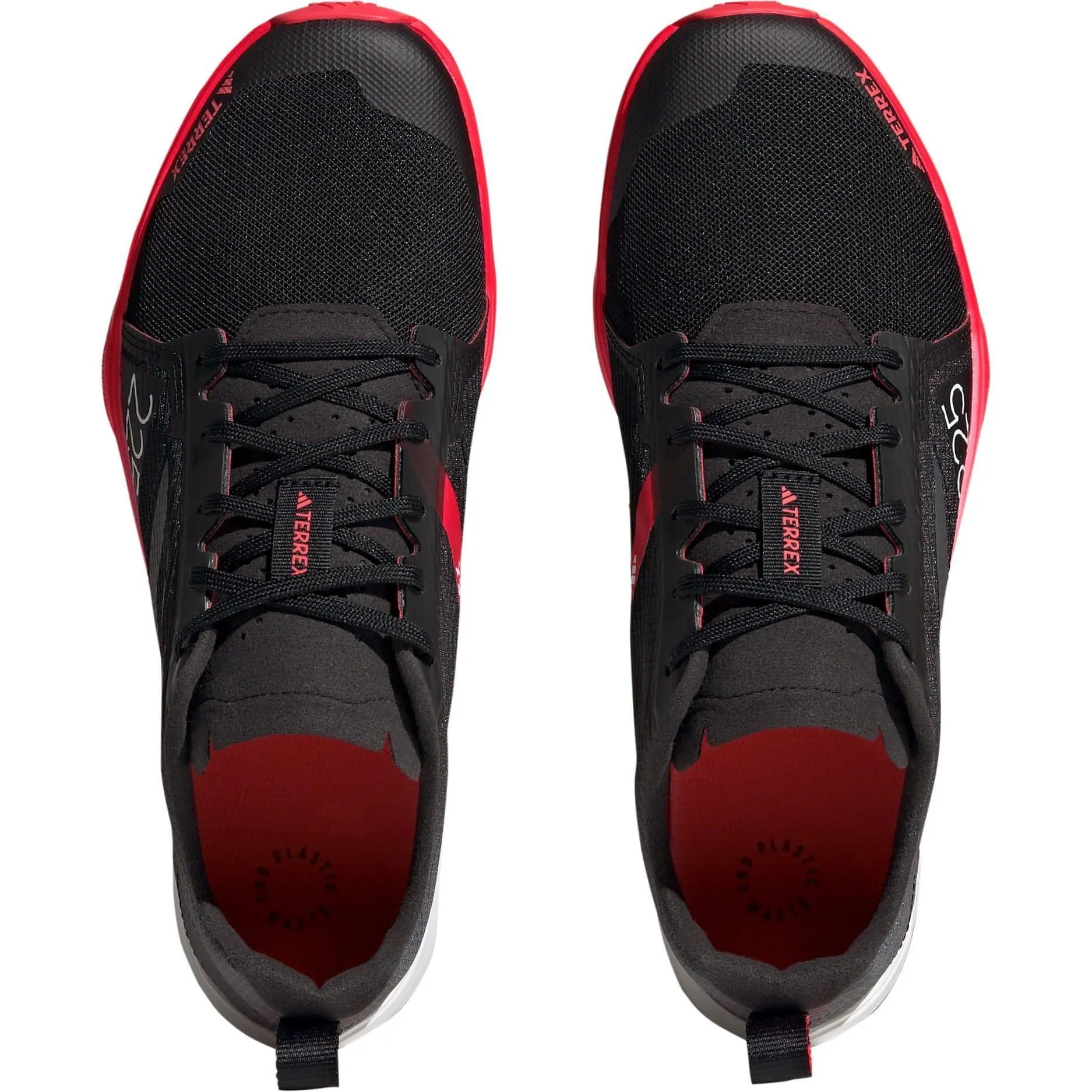 adidas Terrex Speed Flow Mens Trail Running Shoes - Black Sporty Vibes Even Pressure