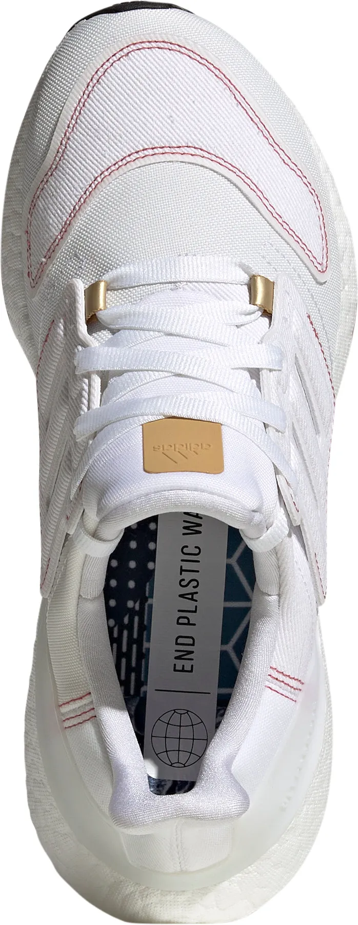 Ergonomic Heel Counters adidas Ultra Boost 22 Womens Running Shoes - White