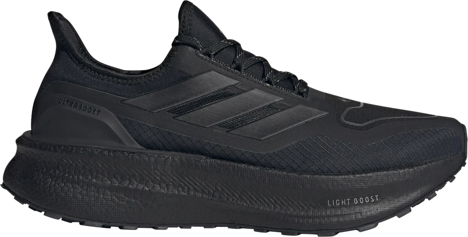 adidas Ultra Boost 5 GORE-TEX Mens Running Shoes - Black Heat Sealed Reinforcements