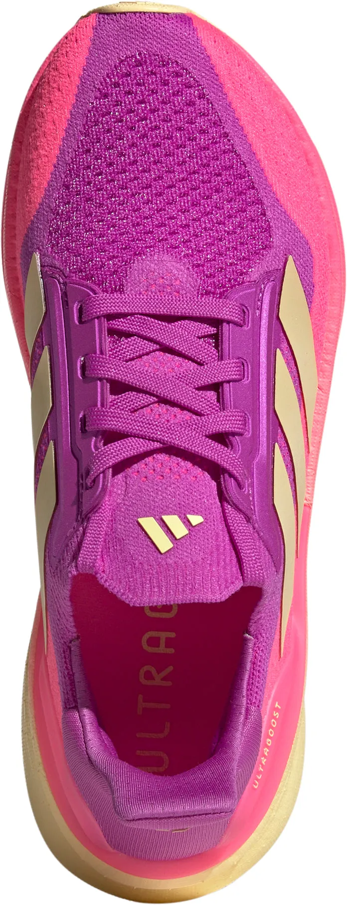 adidas Ultra Boost 5X Womens Running Shoes - Pink Casual Ease Thermoregulating Lining