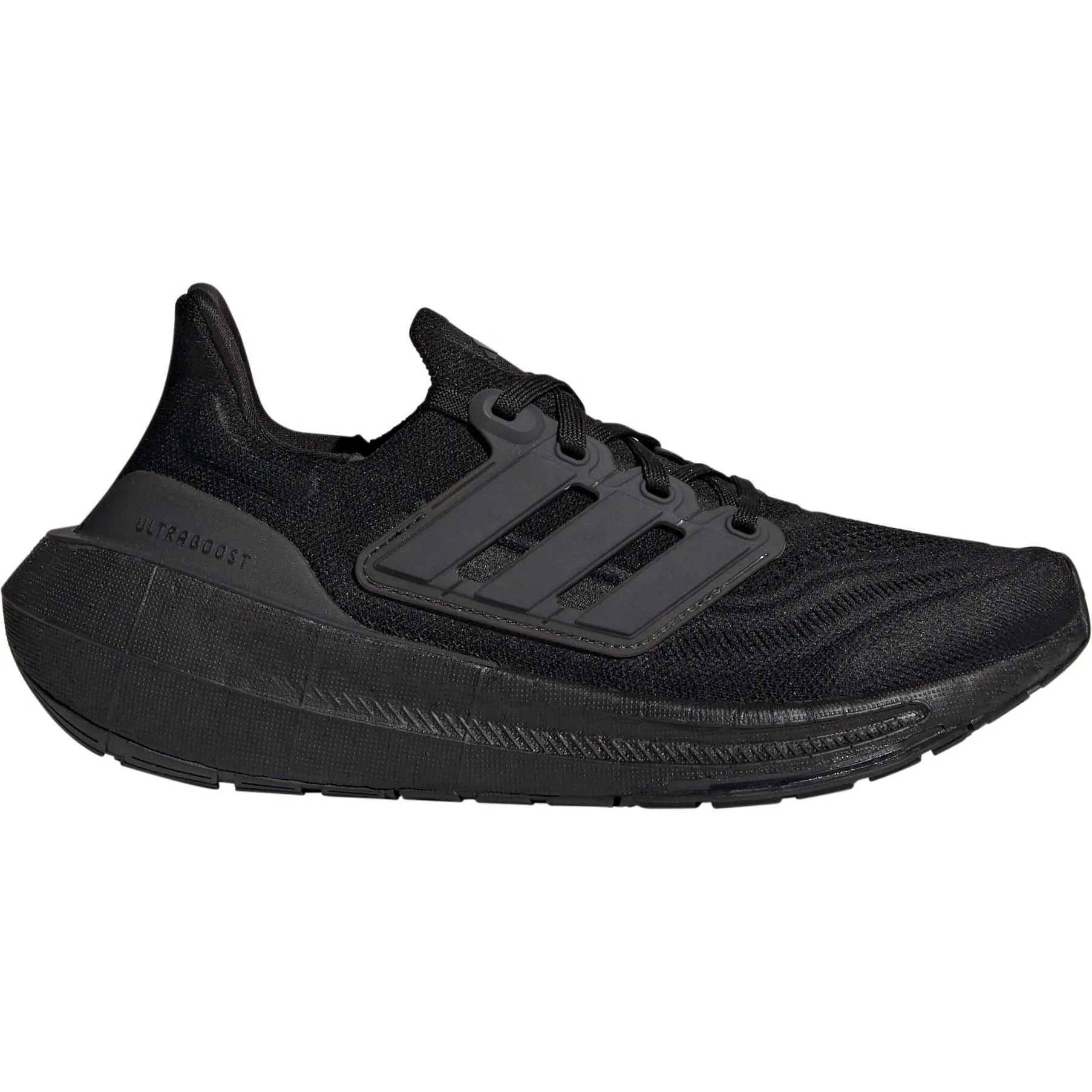 adidas Ultra Boost Light Womens Running Shoes - Black Hydrophobic Fabric Treatment Breathable mesh upper