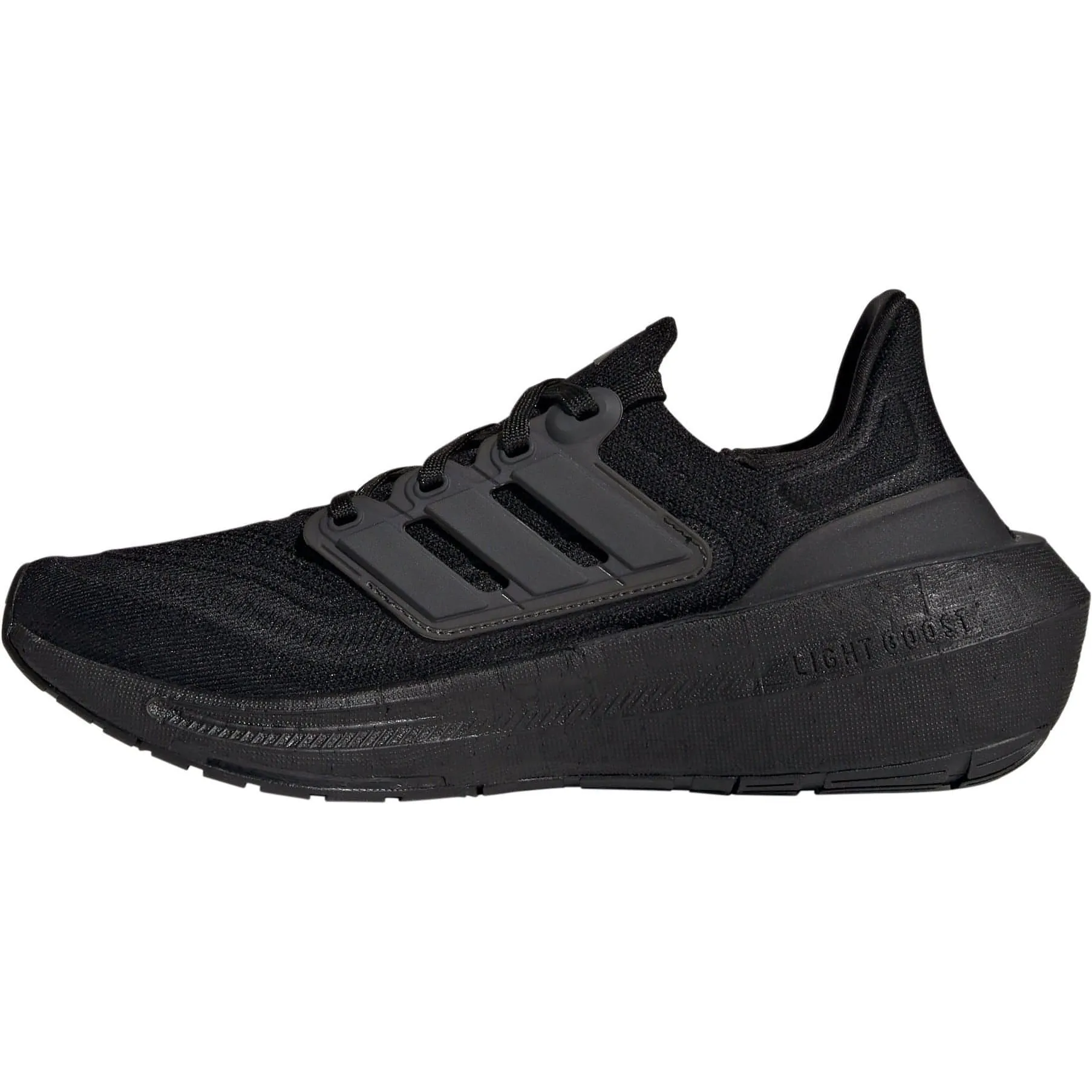 adidas Ultra Boost Light Womens Running Shoes - Black High Ankle