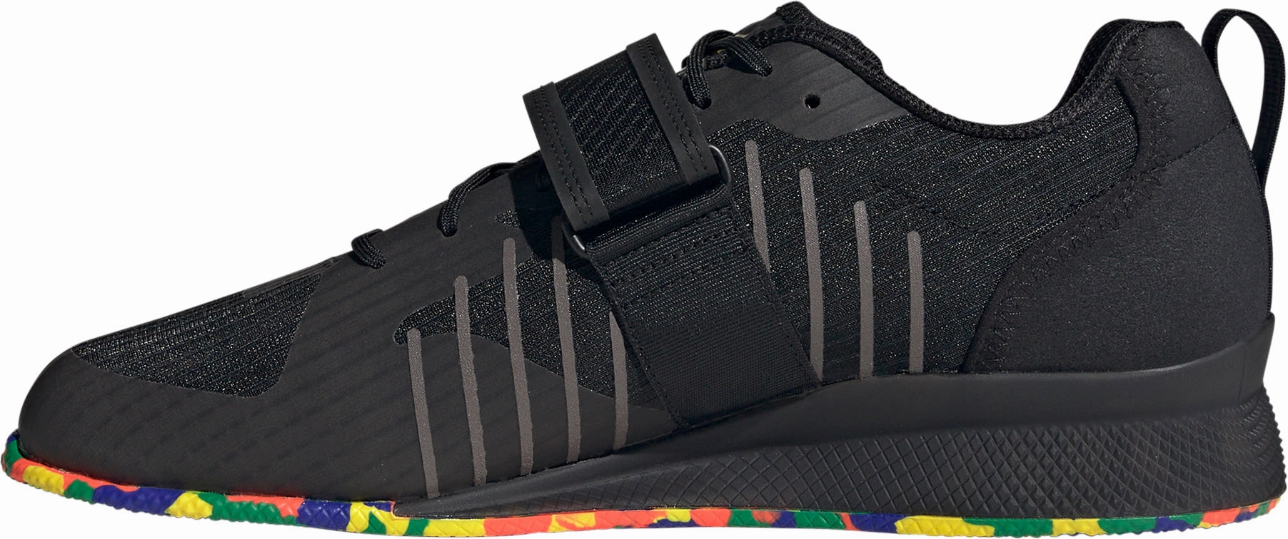 adidas Adipower 3 Mens Weightlifting Shoes - Black Injury prevention training shoes