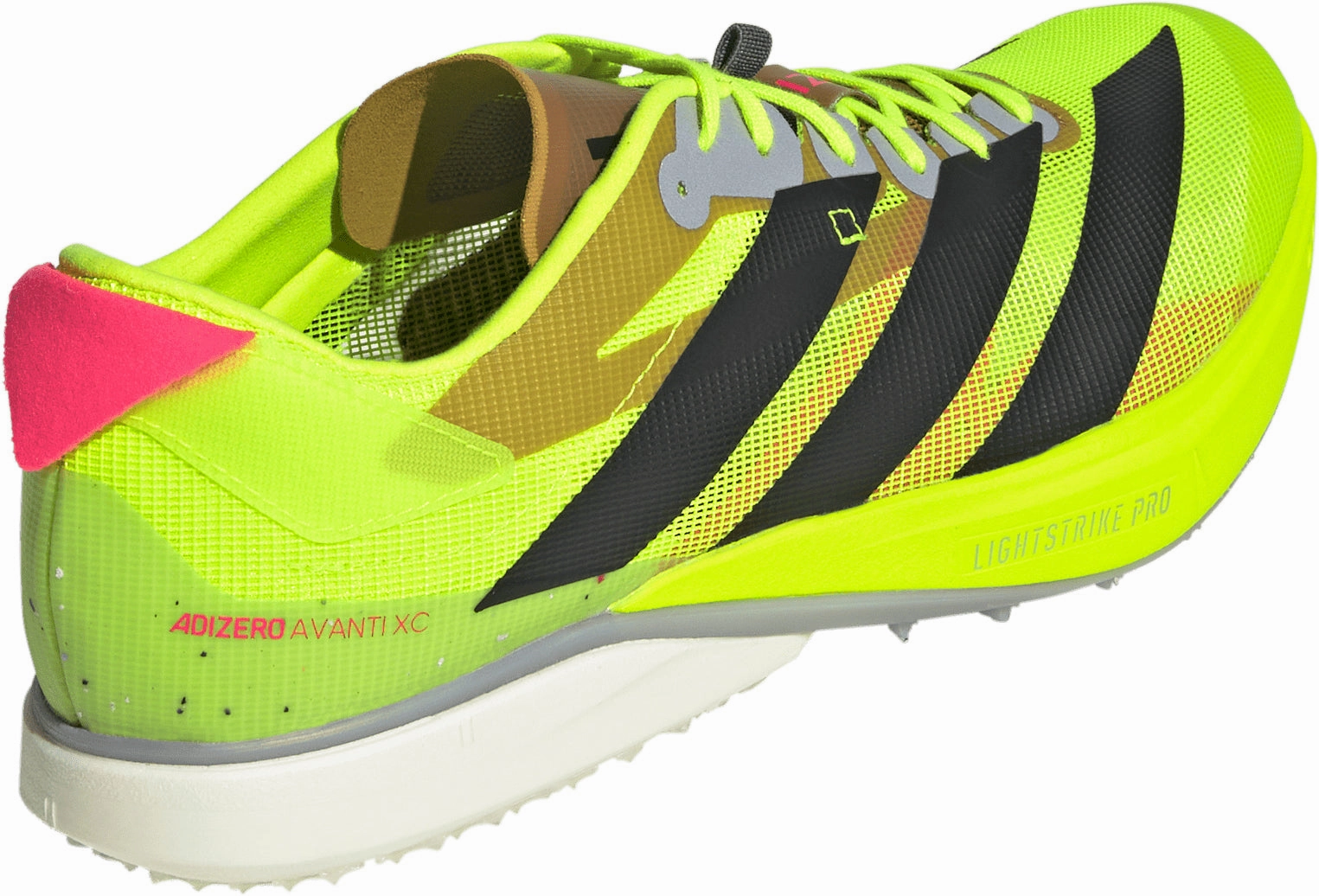 Quick Pivot Breath Comfort adidas Adizero Avanti XC Cross Country Spikes - Yellow