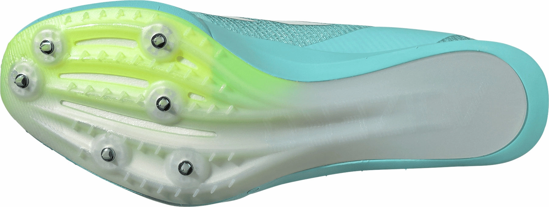 Fast Sprint Quick Moves adidas Adizero Finesse Running Spikes - Green