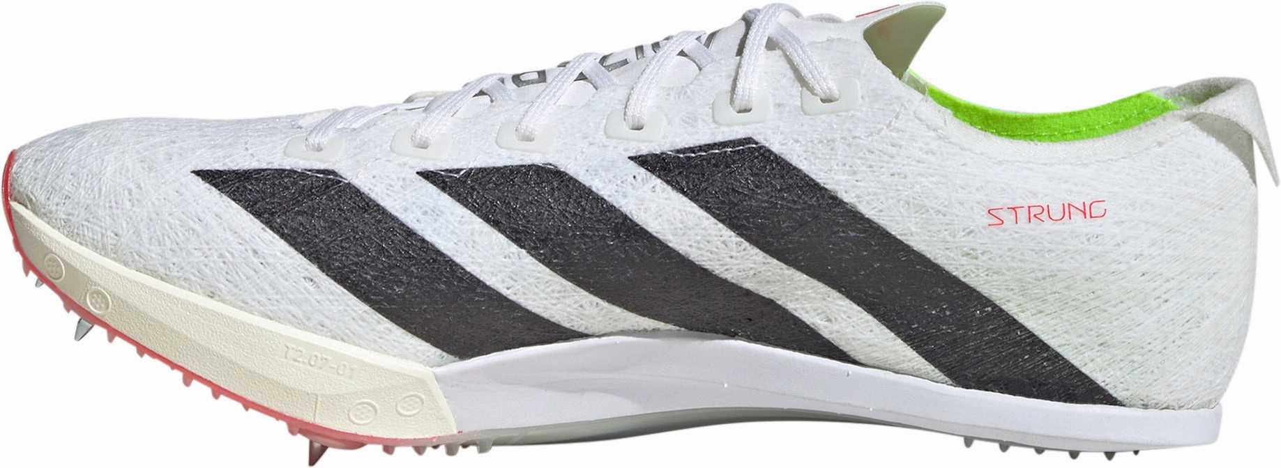 Slip On Responsive sole adidas Adizero Prime SP 3 Strung Running Spikes - White