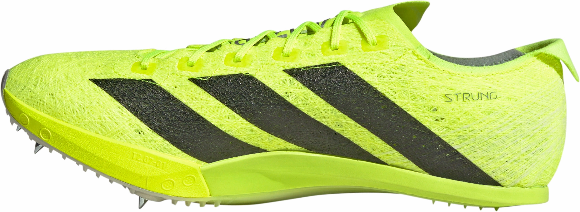 Active Cut adidas Adizero Prime SP 3 Strung Running Spikes - Yellow