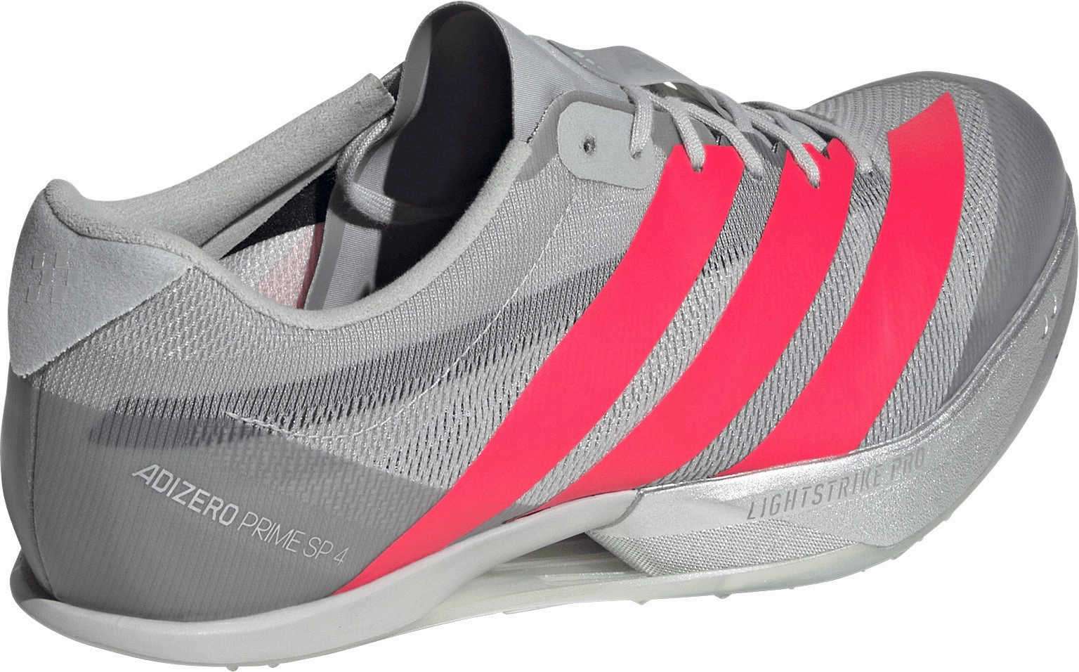 Stamina Build adidas Adizero Prime SP 4 Running Spikes - Grey