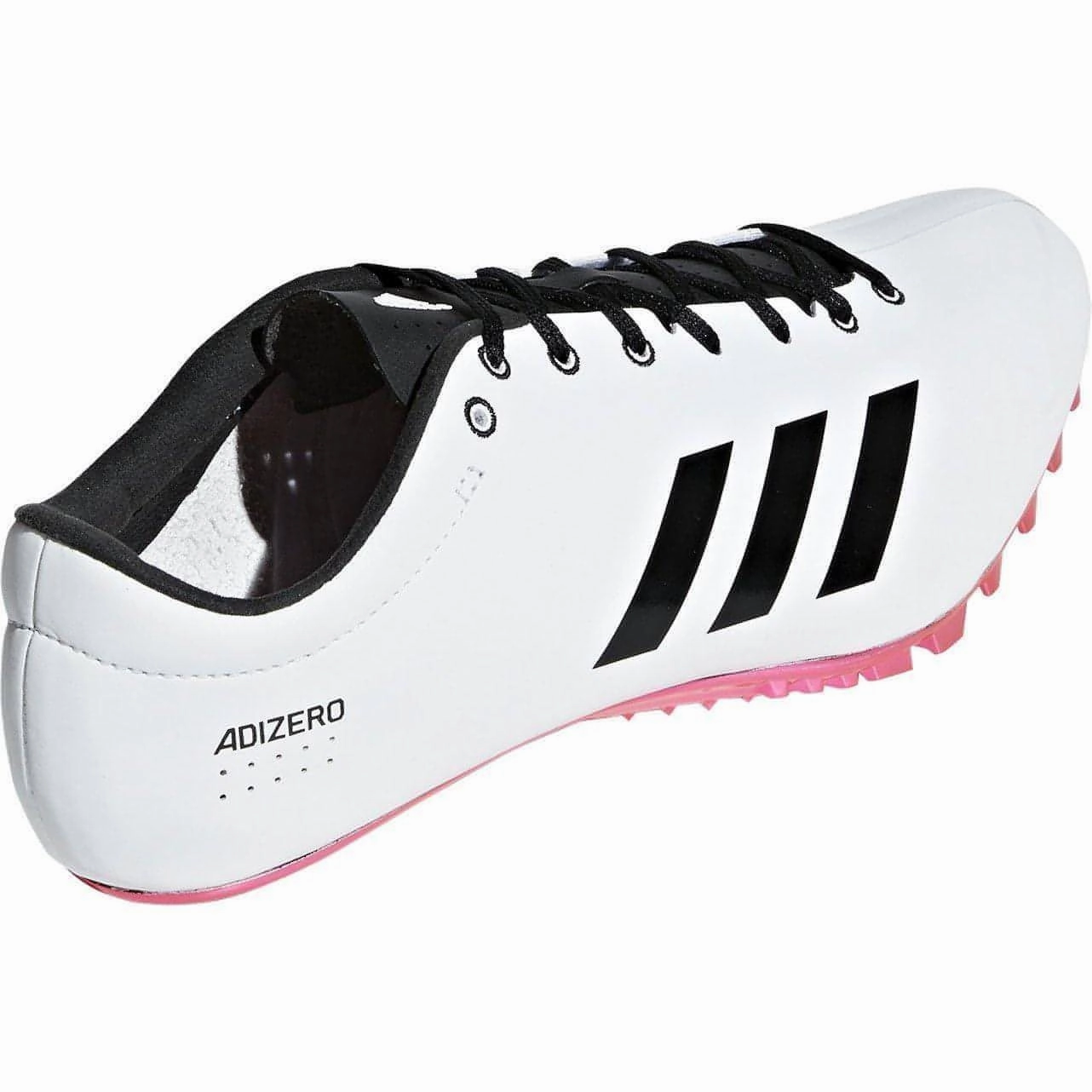 Smooth Fit Foot Speed adidas Adizero Prime SP Running Spikes - White