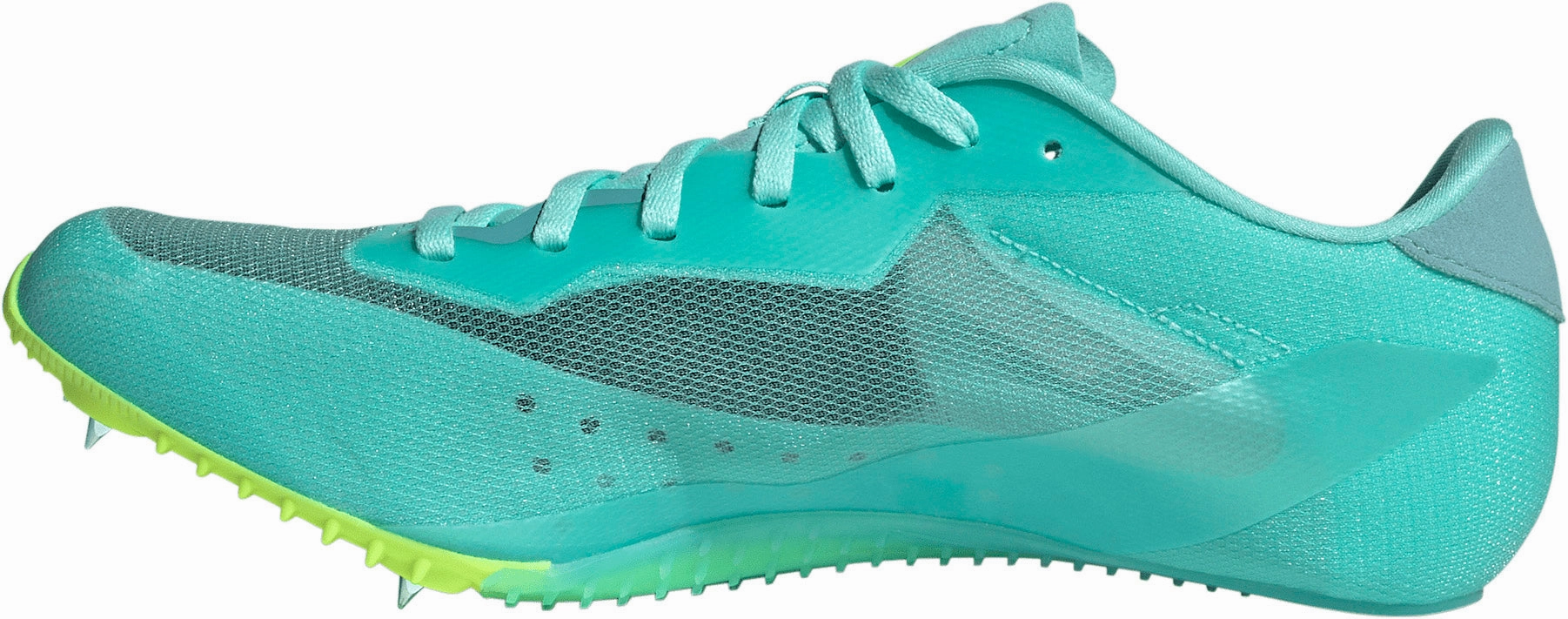 adidas Adizero Sprintstar Running Spikes - Green Comfort Base Enhanced Agility