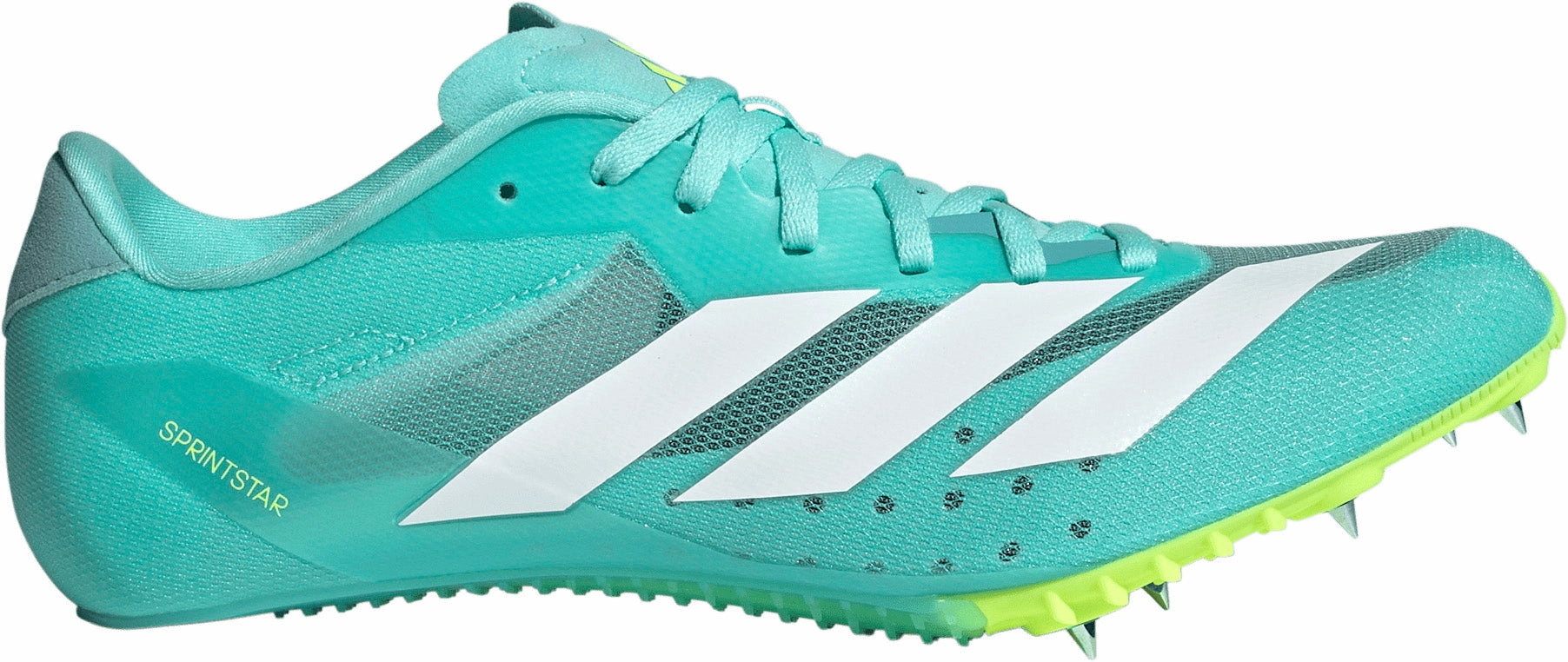 adidas Adizero Sprintstar Running Spikes - Green Pro Player Ground Motion