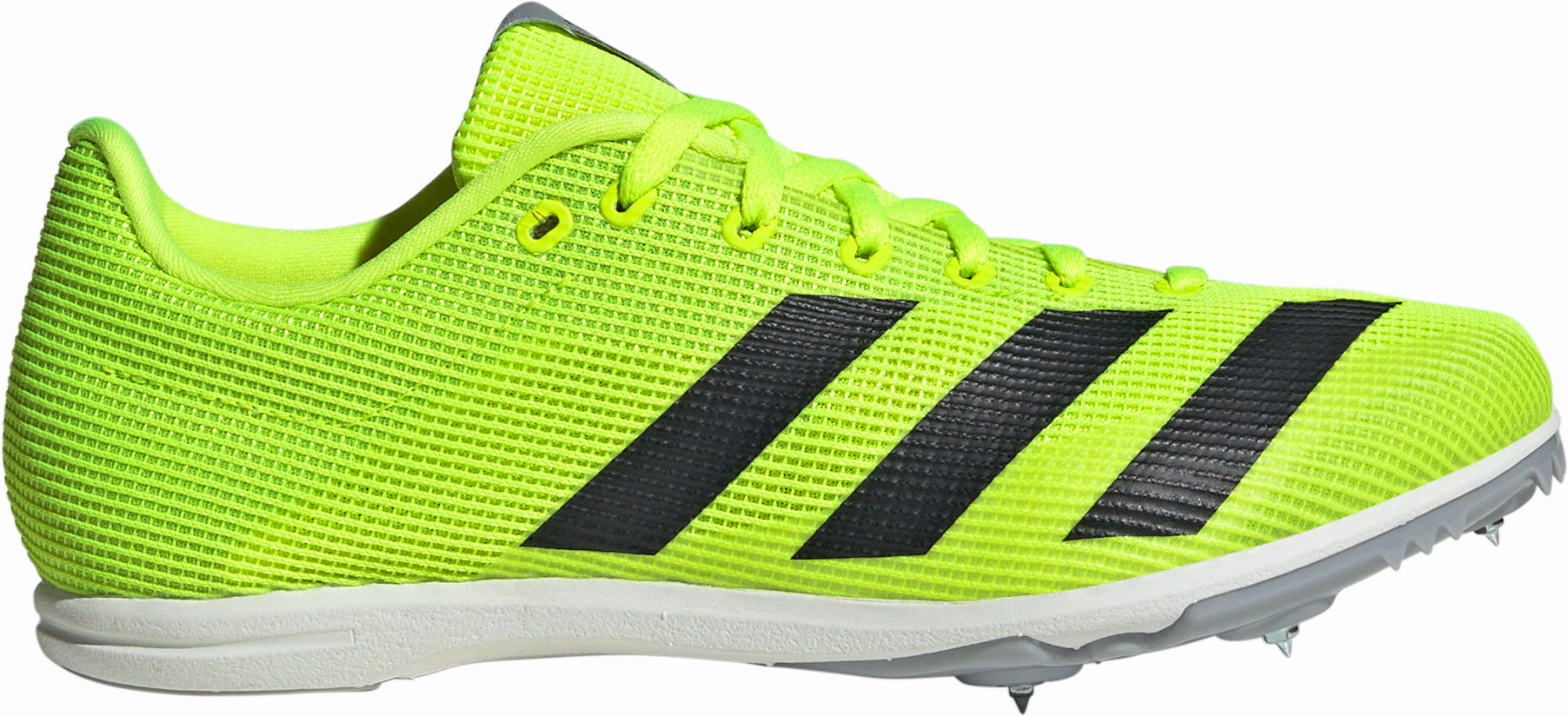 adidas Allroundstar Junior Running Spikes - Yellow Match Equipment Clean Drive