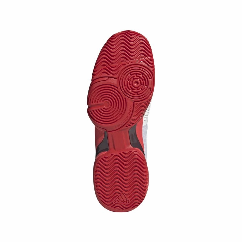 Adidas Barricade Kids Tennis Shoes Balanced Ground Contact