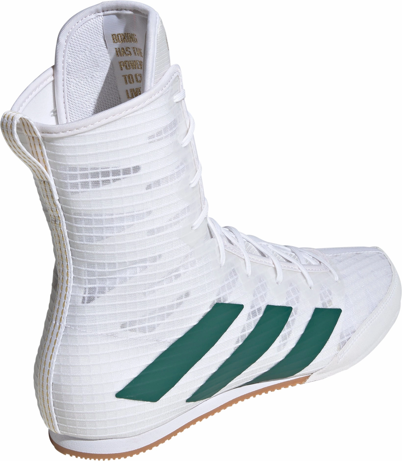 Smooth Base adidas Box Hog 4 Mens Boxing Shoes - White