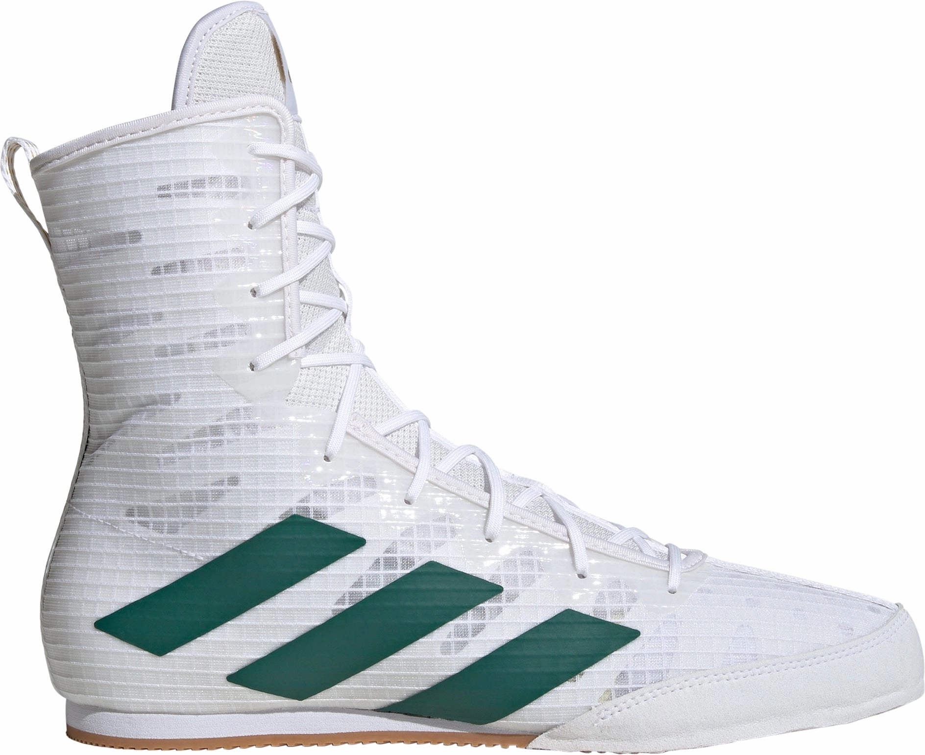 Step Focus adidas Box Hog 4 Mens Boxing Shoes - White