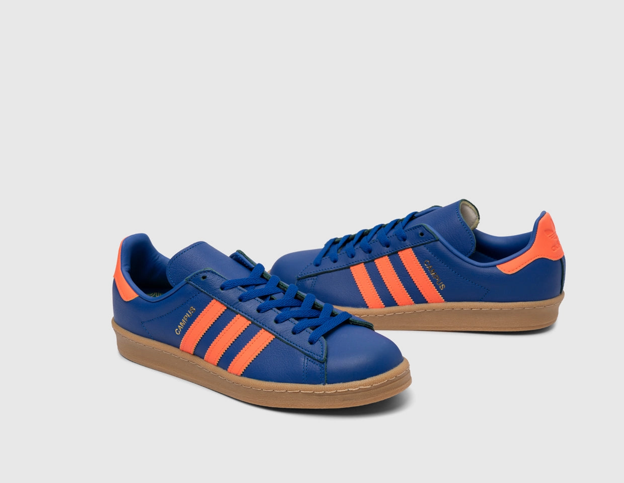 adidas Campus 80s Collegiate Royal / Solar Red - Gum - size? exclusive Comfortable Use