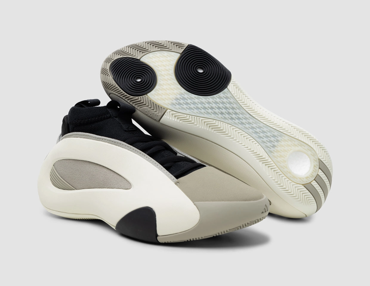 adidas Harden Volume 8 Feather Grey / Ivory - Black HighTop