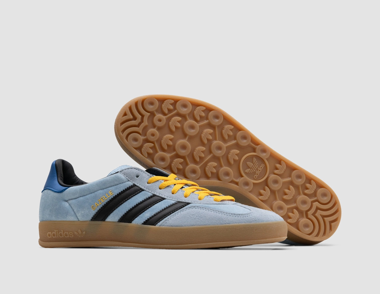Minimalist Ride adidas Originals Gazelle Indoor Clear Sky / Core Black - size? exclusive