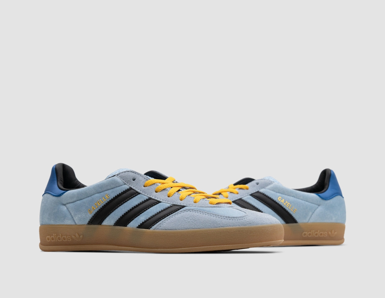 adidas Originals Gazelle Indoor Clear Sky / Core Black - size? exclusive Tennis
