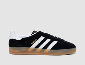 adidas Originals Gazelle Indoor Core Black / Fwtr White - Gum Collapsible Ultra Low Profile