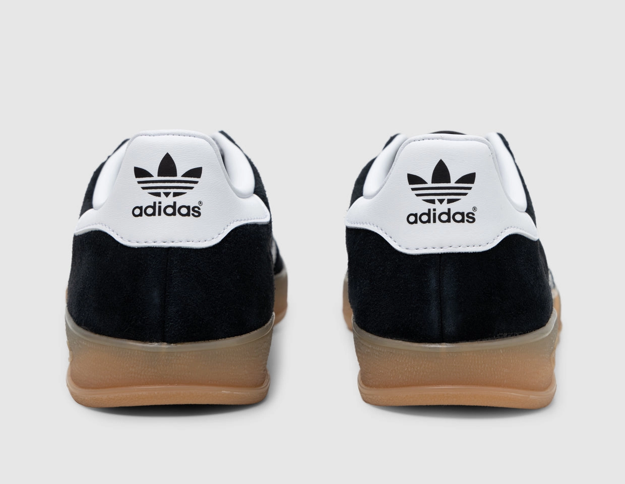 adidas Originals Gazelle Indoor Core Black / Fwtr White - Gum Seamless Interior Padding