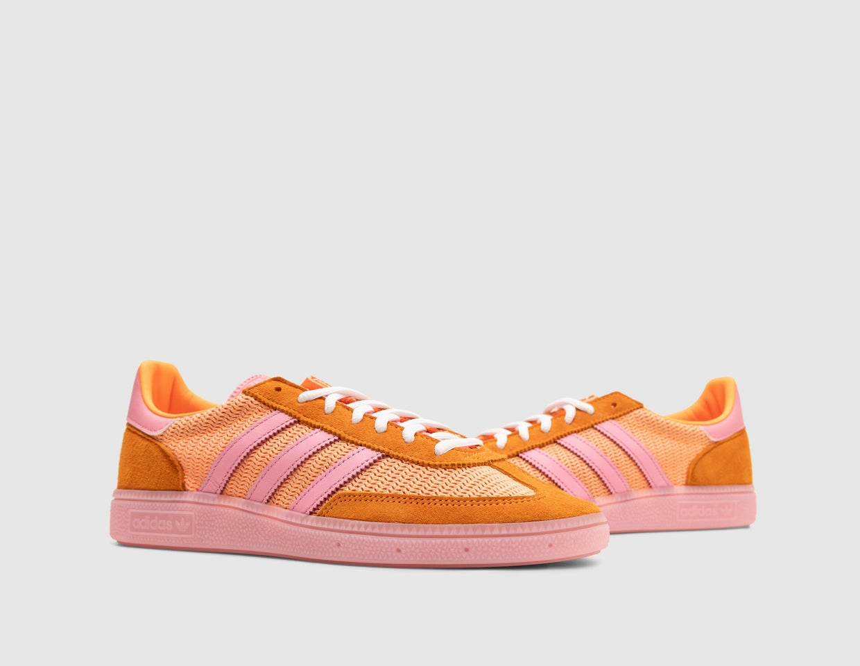Sleek Fit Airflow Optimized Structure adidas Originals Handball Spezial Signal Orange / Bliss Pink - Ftwr White - size? exclusive