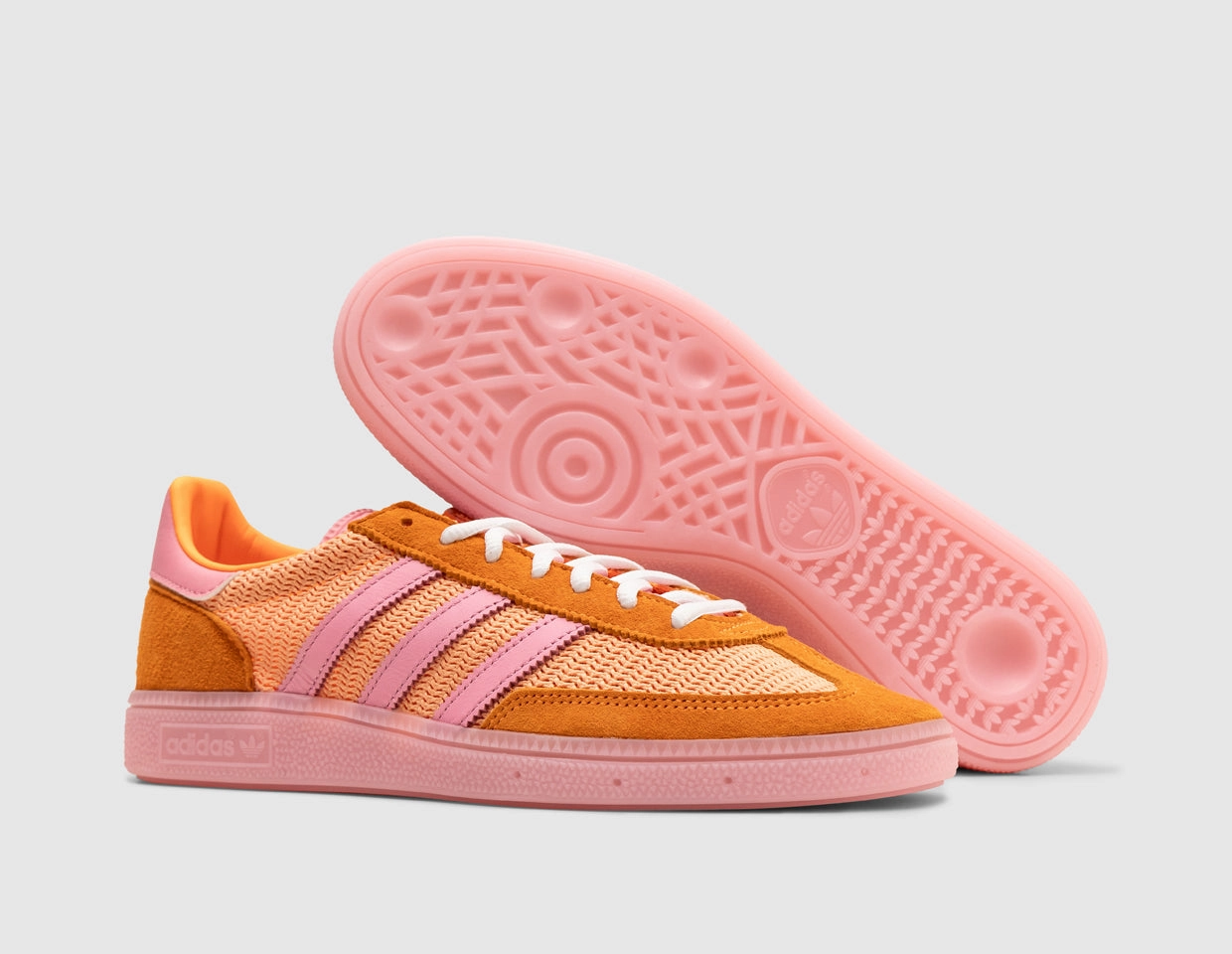 adidas Originals Handball Spezial Signal Orange / Bliss Pink - Ftwr White - size? exclusive Waterproof Barrier Tech