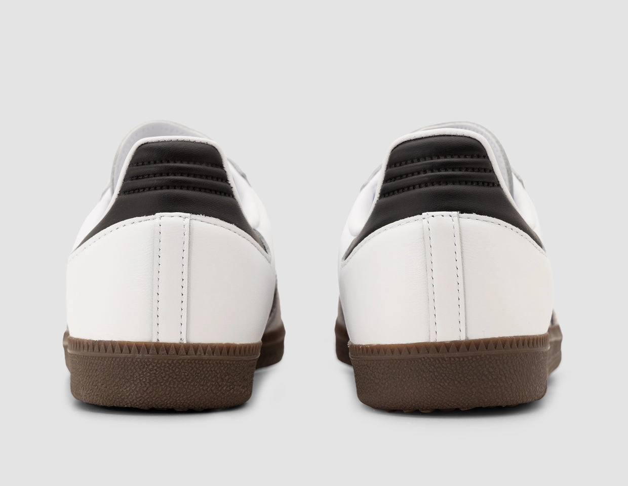 adidas Originals Samba OG Cloud White / Core Black - Clear Granite Cushioned Collar Padding